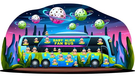 Exploring the Cosmos of Fandom: Aboard the Baby Alien Fan Bus.